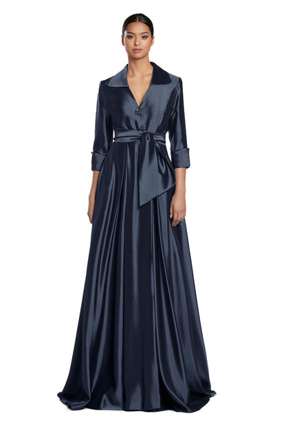Alexander by Daymor 2067F24Evening Long Formal Slit A Line Dress