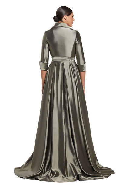 Alexander by Daymor 2067F24Evening Long Formal Slit A Line Dress