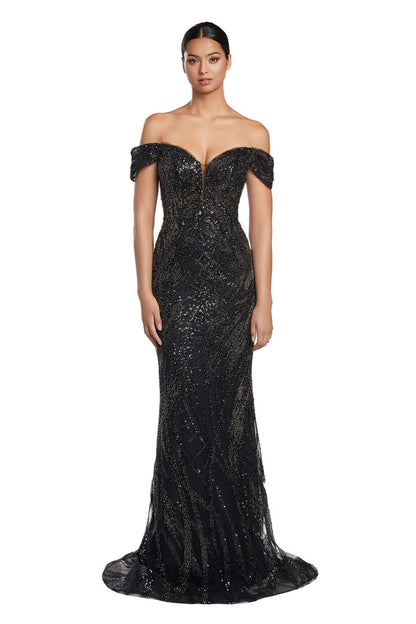 Alexander by Daymor 2075F24 Prom Fitted Long Formal Evening Dress