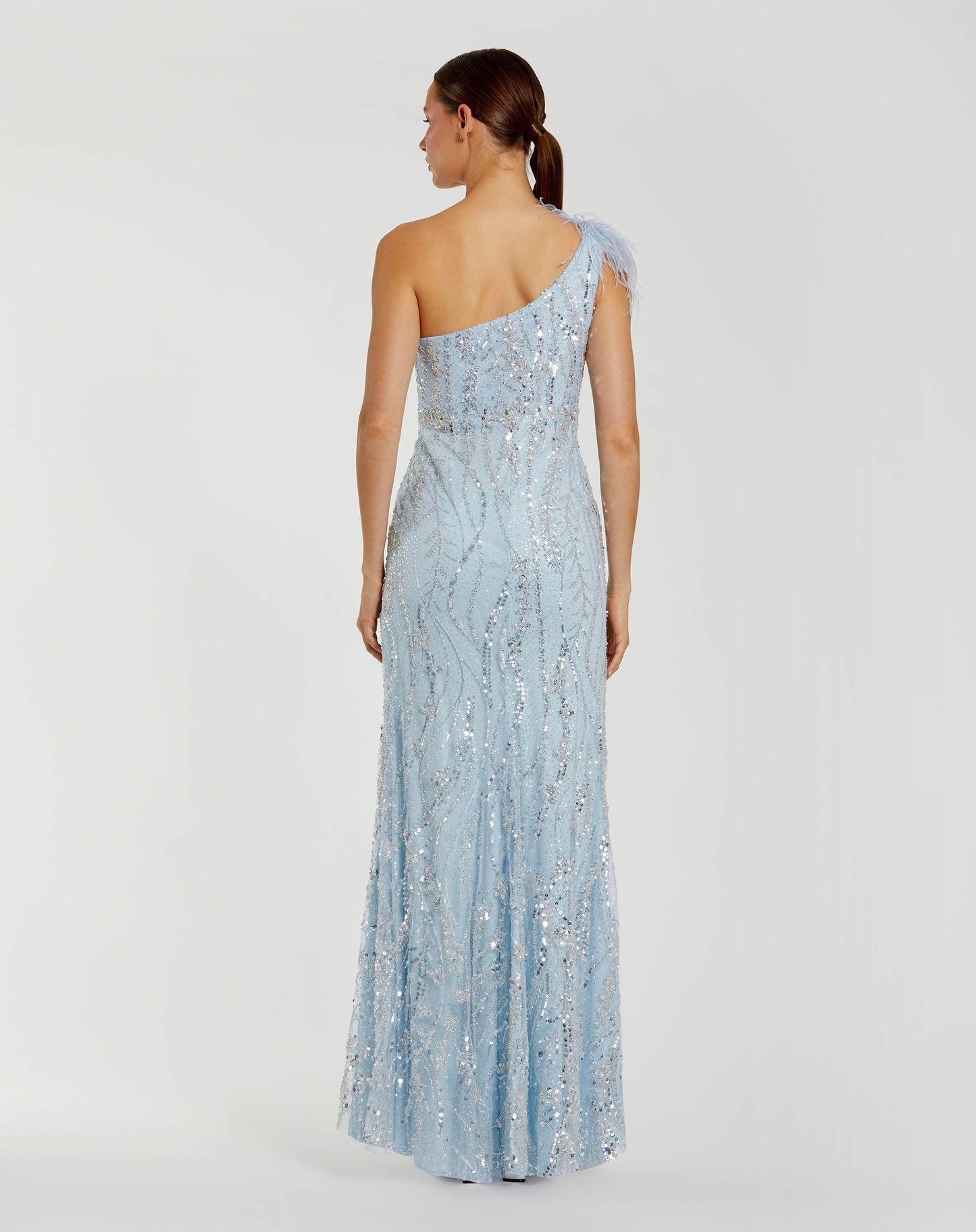 Long Embroidered Prom Dress Embroidered Long Prom Mac Duggal 20887