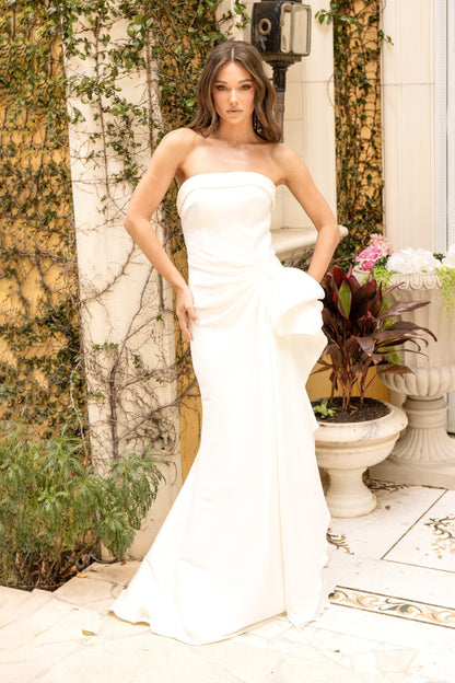 Terani Couture 2111P4019 Prom Long Strapless Dress