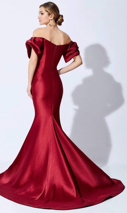 Ivonne D 221D46 Long Fitted Lace Formal Evening Dress