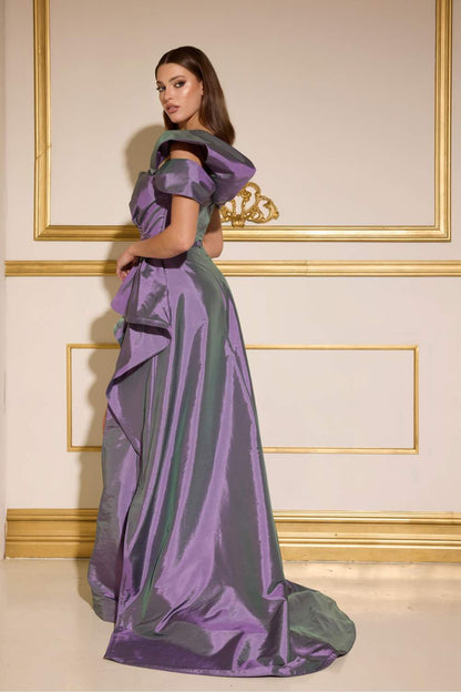 Terani Couture 252E5148 Long Formal Slit Evening Dress