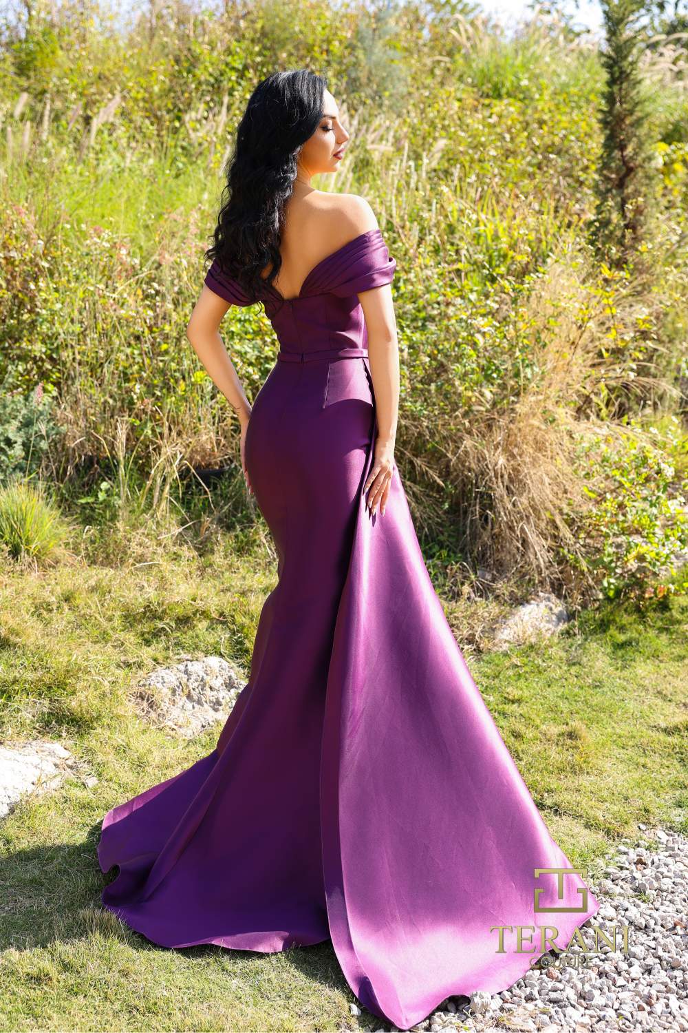 Terani Couture 252M5342 Long Evening Formal Fitted Dress