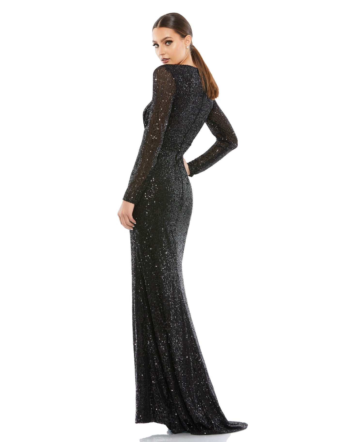 Prom Long Sleeve Formal Dress Long Sleeves Mac Duggal 26490