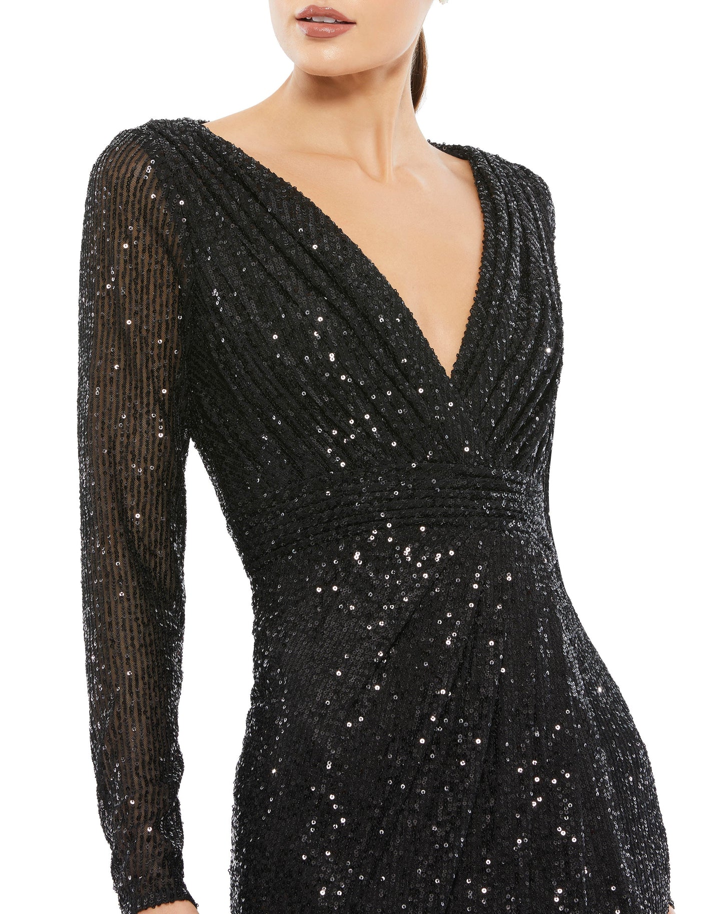 Prom Long Sleeve Formal Dress Long Sleeves Mac Duggal 26490