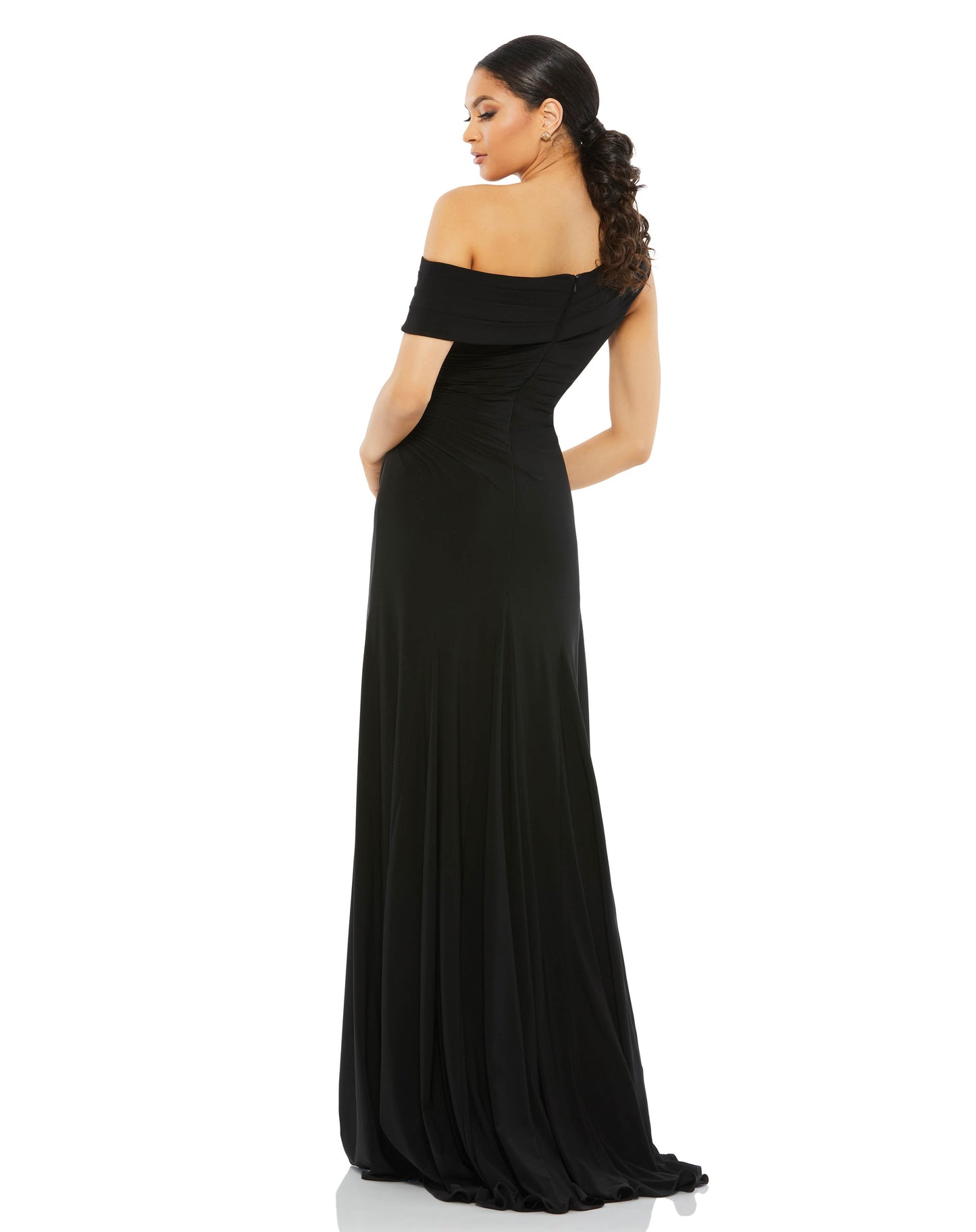 Prom Long One Shoulder Formal Gown By Mac Duggal 26517