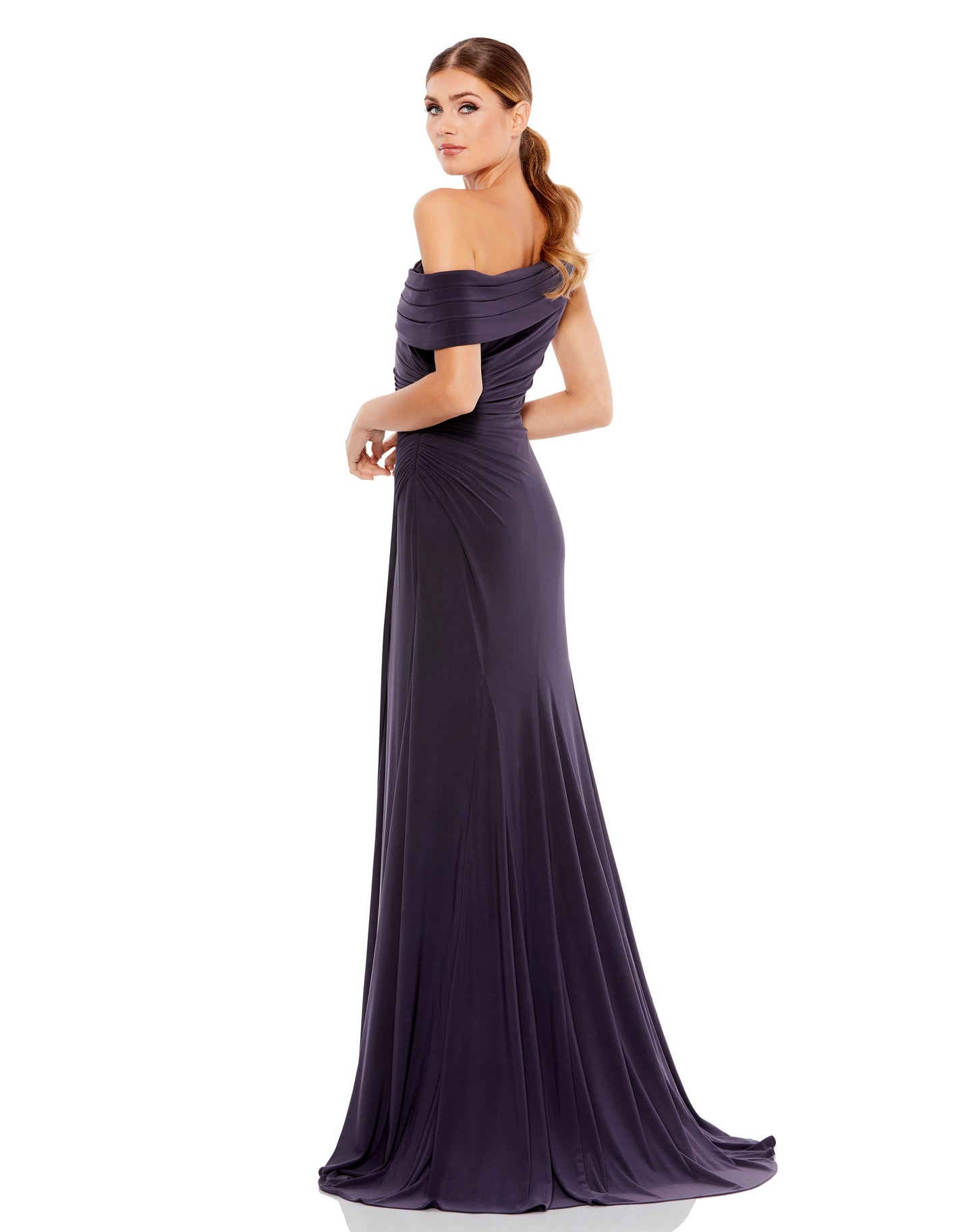 Prom Long One Shoulder Formal Gown By Mac Duggal 26517