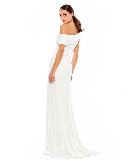 Prom Long One Shoulder Formal Gown By Mac Duggal 26517