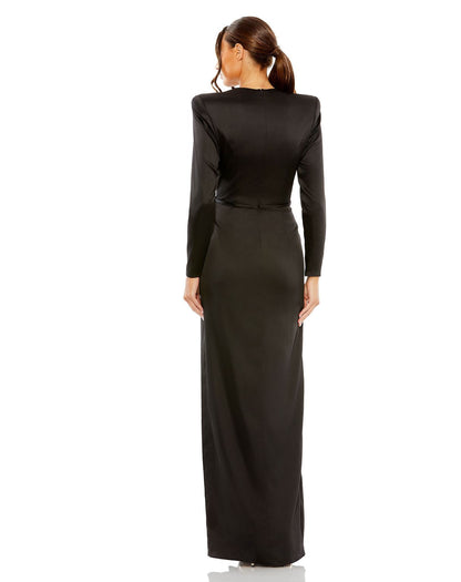 Long Sleeve Evening Formal Dress Long Sleeve Formal Evening Mac Duggal 26676