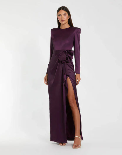Long Sleeve Evening Formal Dress Long Sleeve Formal Evening Mac Duggal 26676