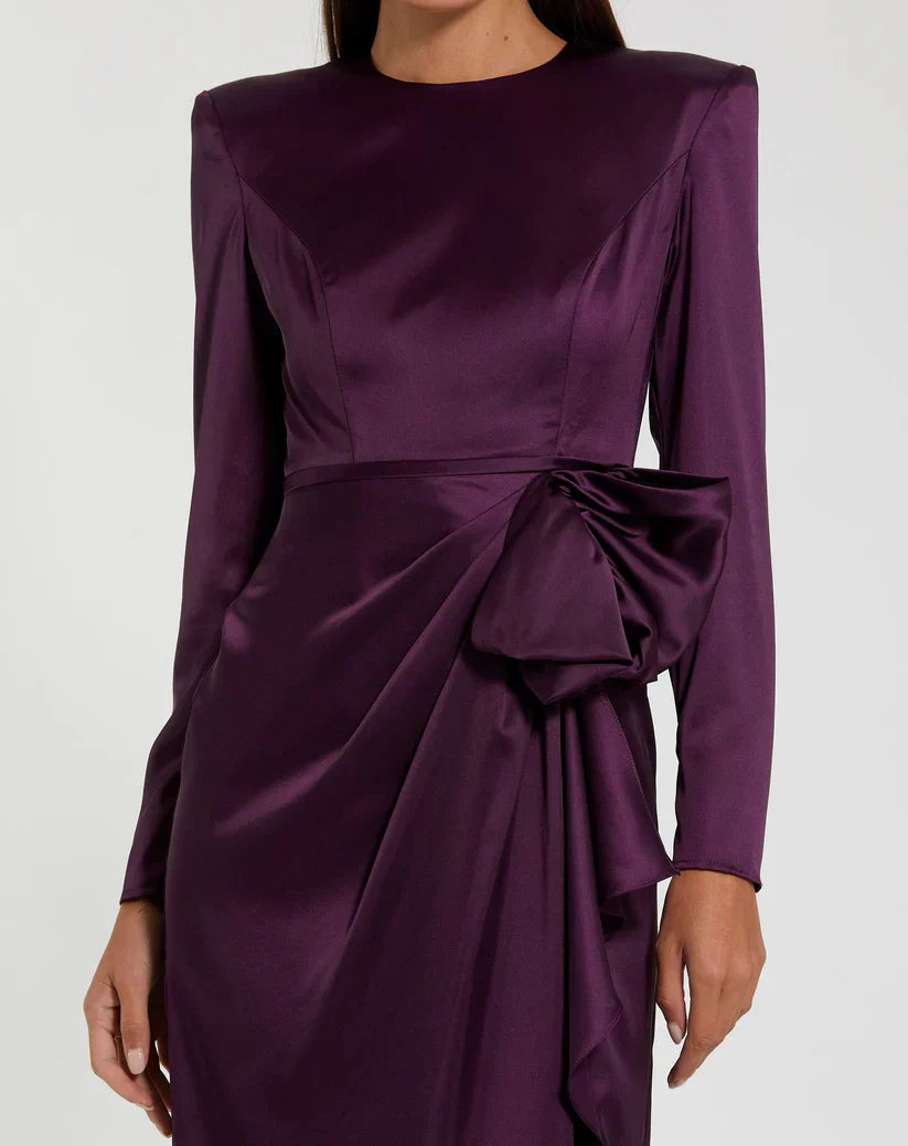 Long Sleeve Evening Formal Dress Long Sleeve Formal Evening Mac Duggal 26676