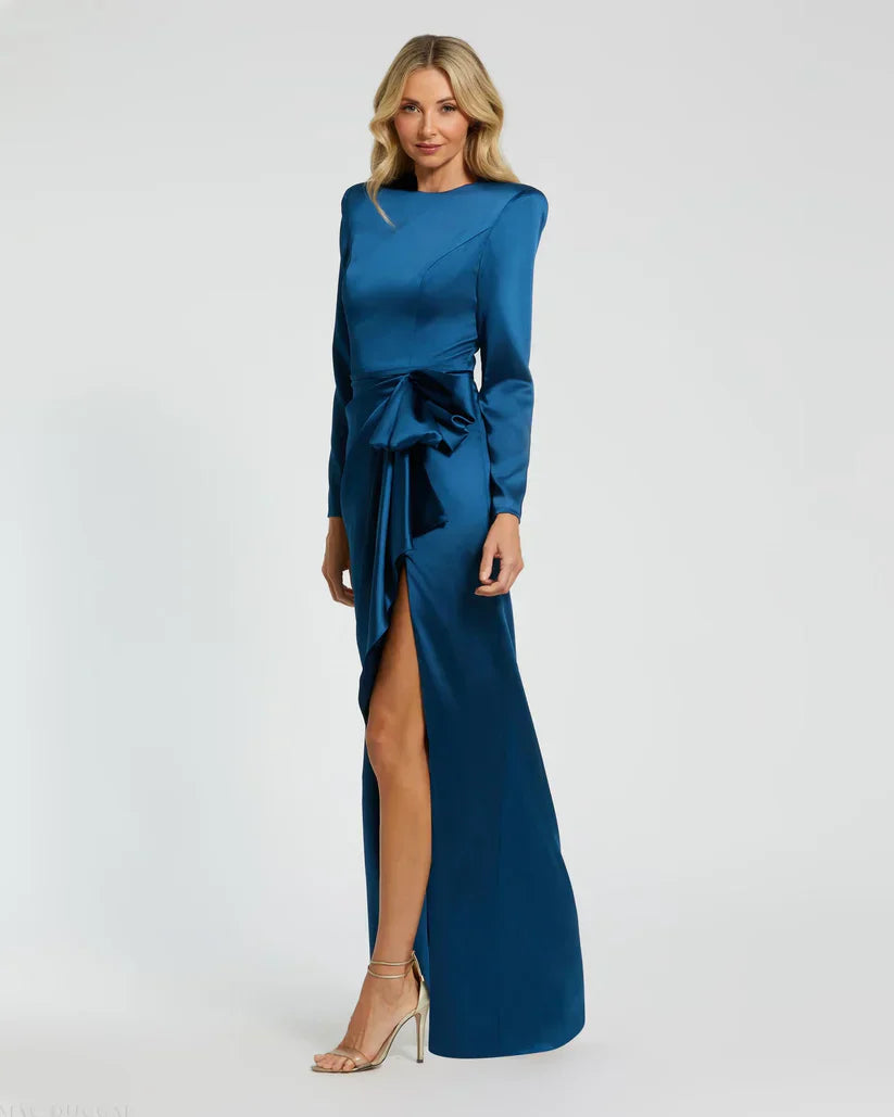 Long Sleeve Evening Formal Dress Long Sleeve Formal Evening Mac Duggal 26676
