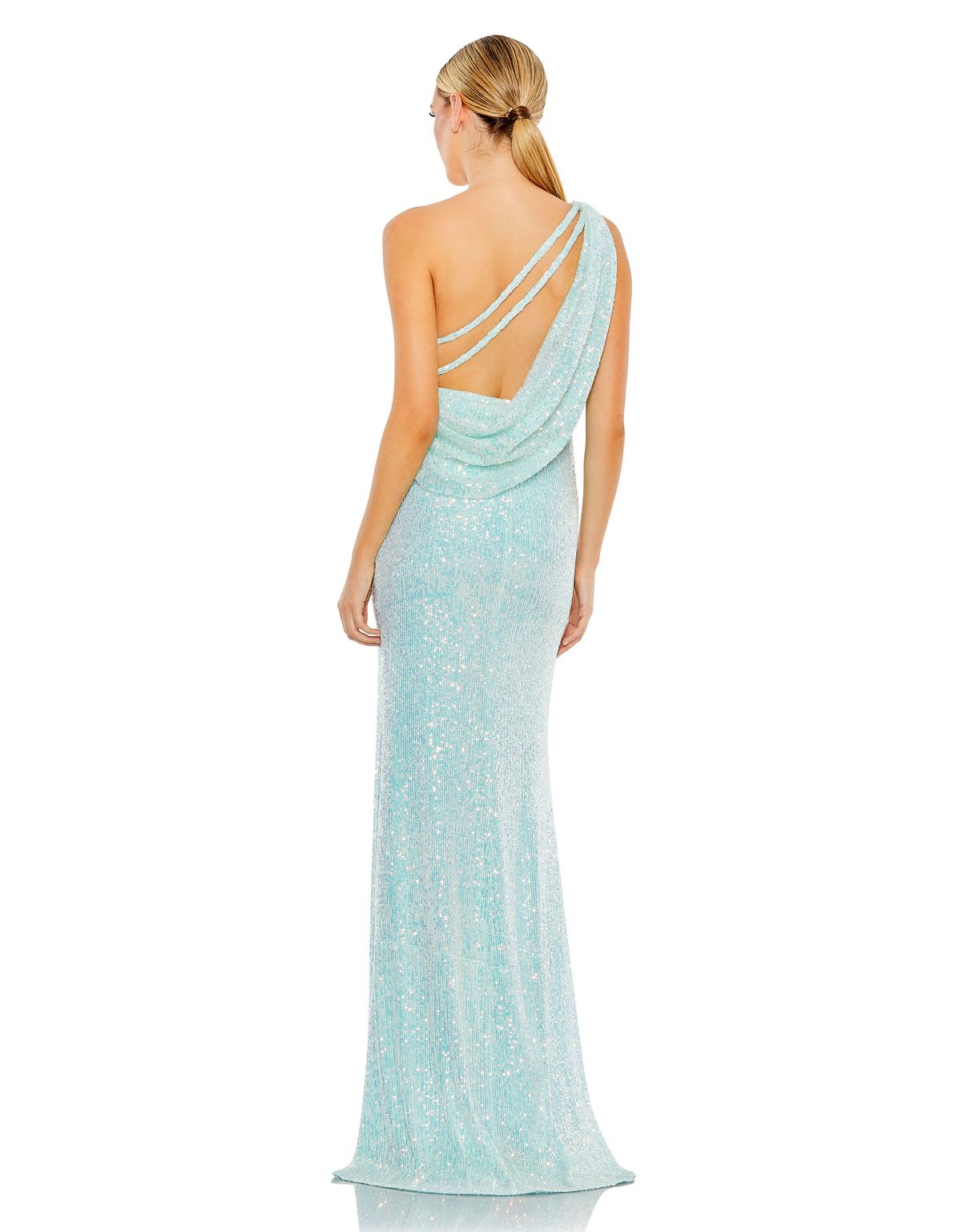 Prom Long One-Shoulder Formal Gown by Mac Duggal 26990