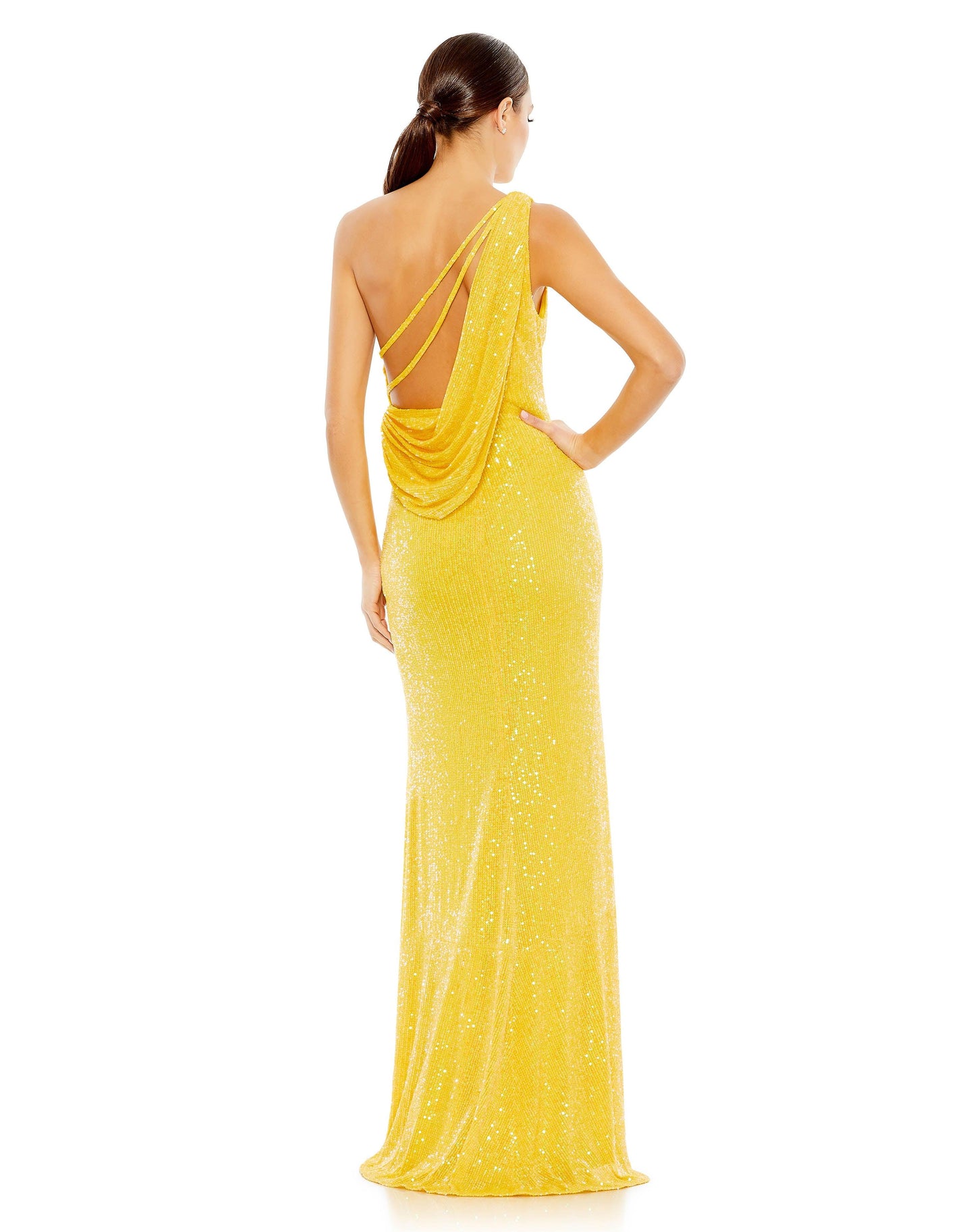 Prom Long One-Shoulder Formal Gown by Mac Duggal 26990