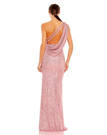 Prom Long One-Shoulder Formal Gown by Mac Duggal 26990