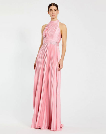 Halter Long Formal Dress Halter Neckline Mac Duggal 26992