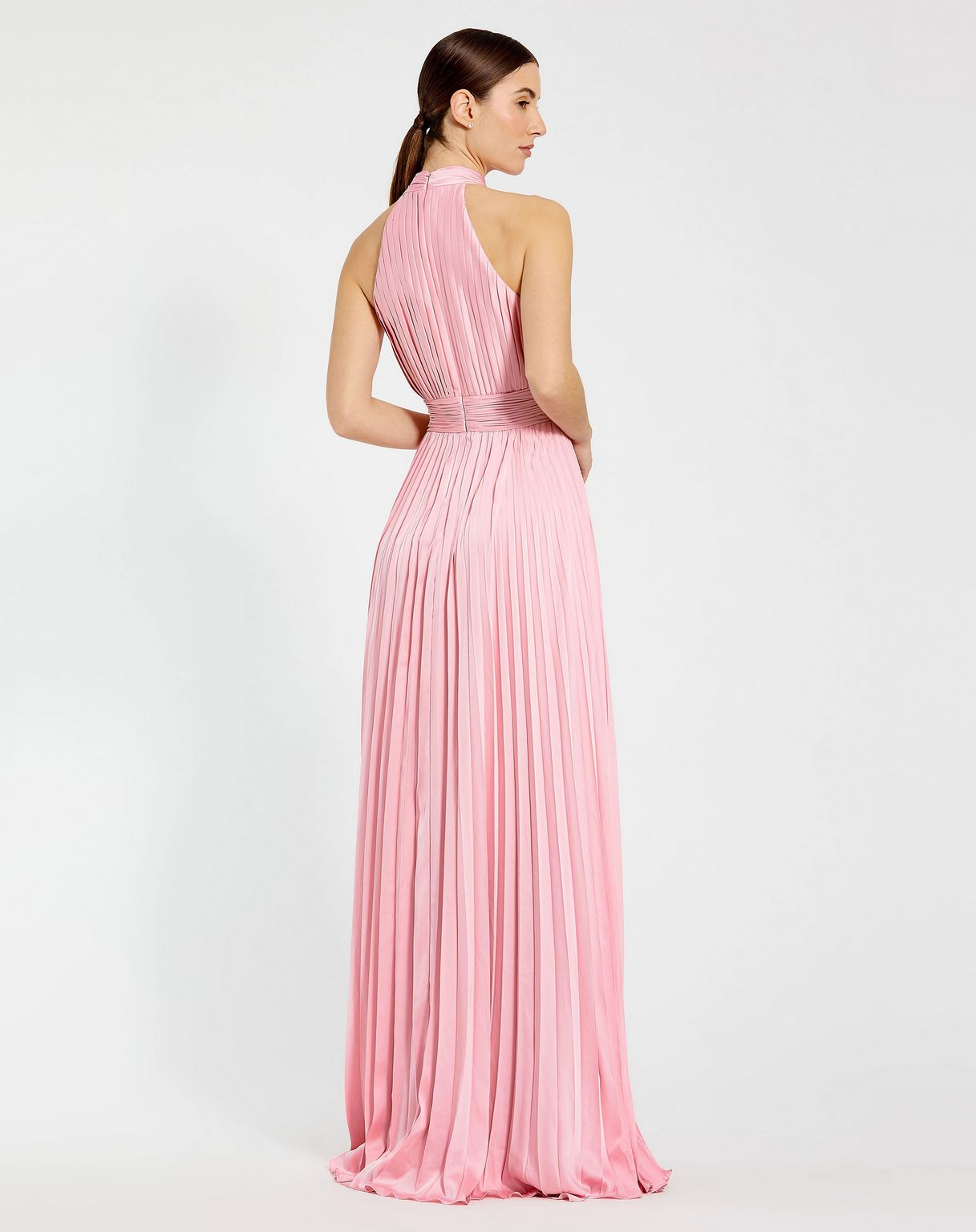 Halter Long Formal Dress Halter Neckline Mac Duggal 26992