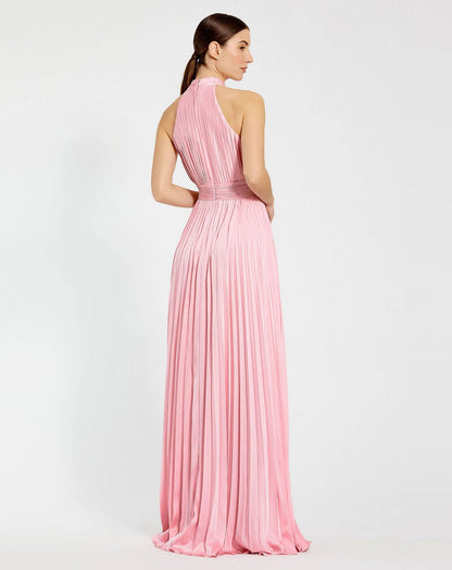 Halter Long Formal Dress Halter Neckline Mac Duggal 26992