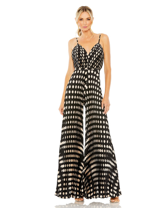Long Formal Pleated Jumpsuit Pleated Formal Jumpsuit Mac Duggal 27145