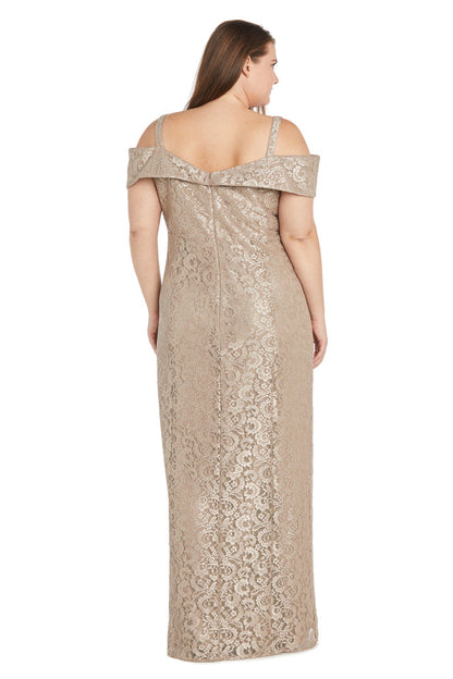 Long Plus Size Dress Mother of the Bride Formal R&M Richards 2886W