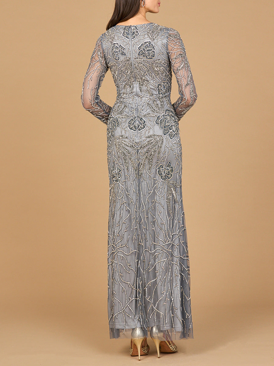 Lara Dresses 28889 Long Beaded Mother of the Bride Formal Dress