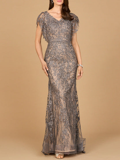 Lara Dresses 28924 Long Formal Mermaid Evening Dress
