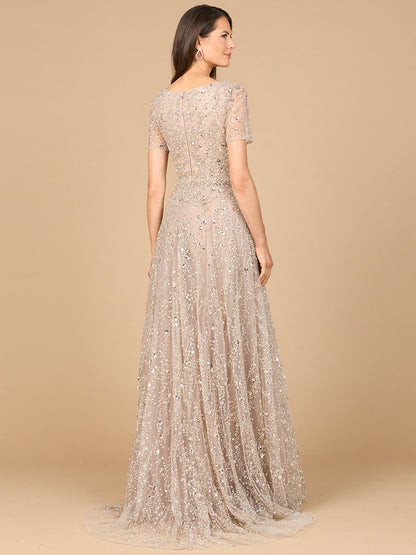 Lara Dresses 28958 Long Mother of the Bride Lace Formal Dress
