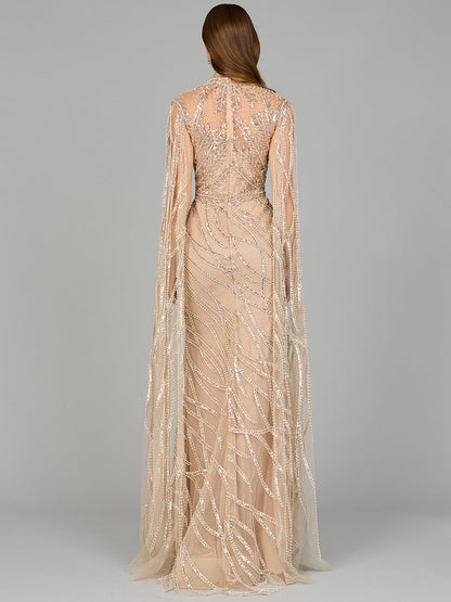 Lara Dresses 29042 Long Beaded Mother of the Bride Dress