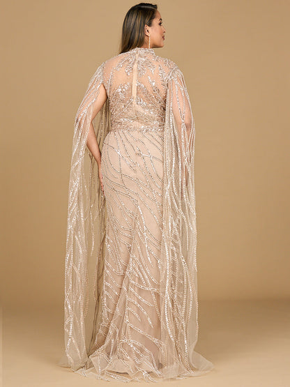 Lara Dresses 29042 Long Beaded Mother of the Bride Dress