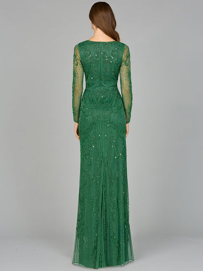 Lara Dresses 29078 Beaded Mother of the Bride Long Formal Dress