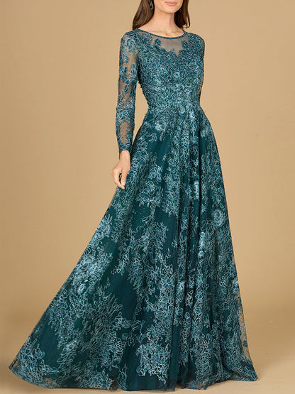 Lara Dresses 29148 Mother of the Bride Long Sleeve Formal Dress