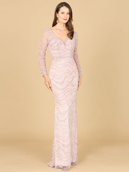 Lara Dresses 29152 Long Fitted Mother of the Bride Formal Dress