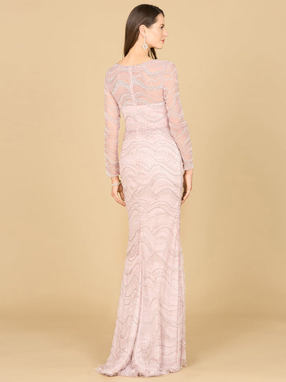 Lara Dresses 29152 Long Fitted Mother of the Bride Formal Dress