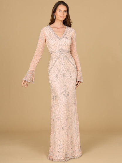 Lara Dresses 29358 Long Mother of the Bride Beaded Formal Pattern Dress