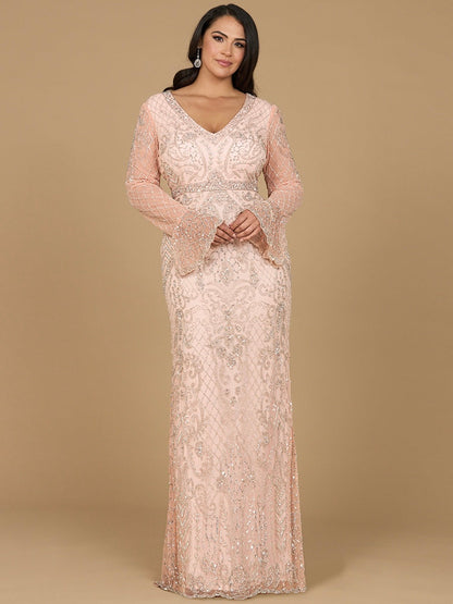 Lara Dresses 29358 Long Mother of the Bride Beaded Formal Pattern Dress