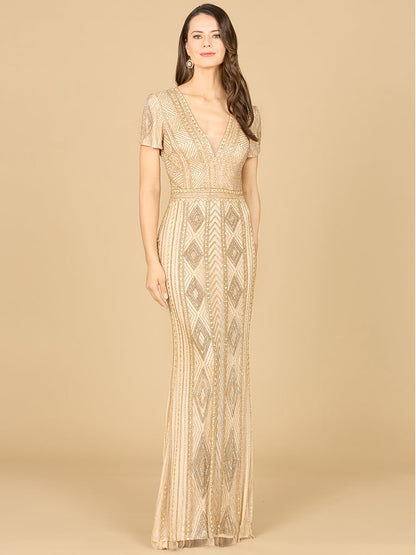 Lara Dresses 29606 Fitted Formal Long Mother of the Bride Mermaid Dress
