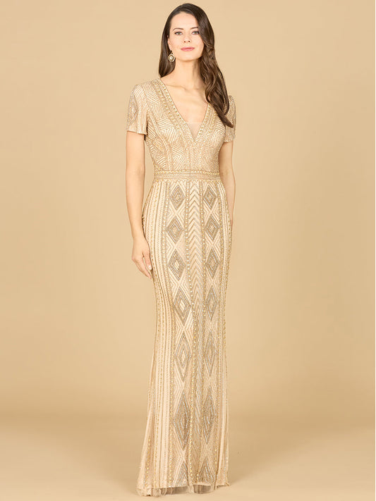 Lara Dresses 29606 Fitted Formal Long Mother of the Bride Mermaid Dress