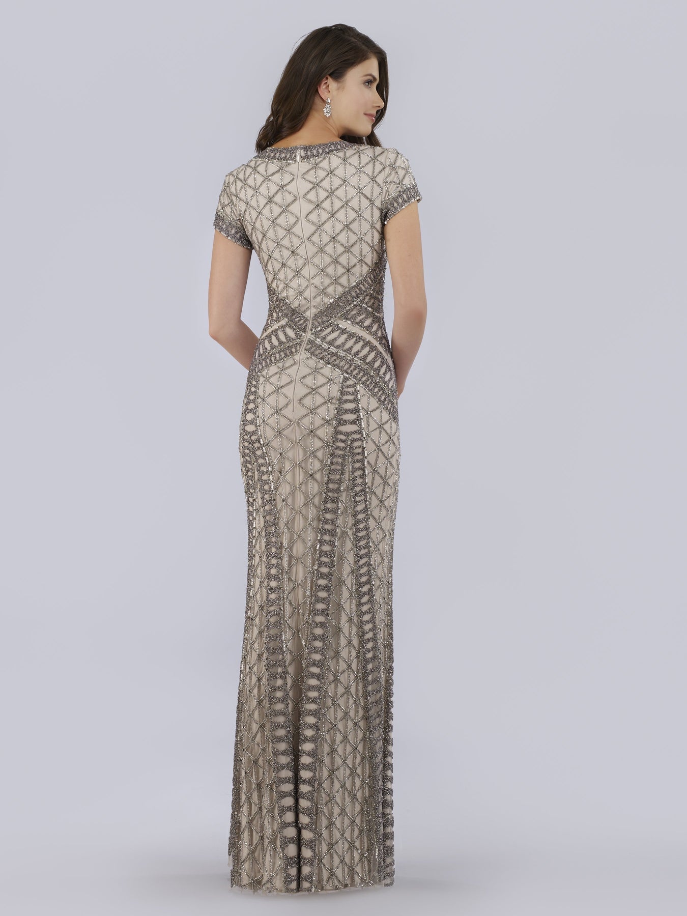 Lara Dresses 29746 Beaded Long Formal Mother of the Bride Dress