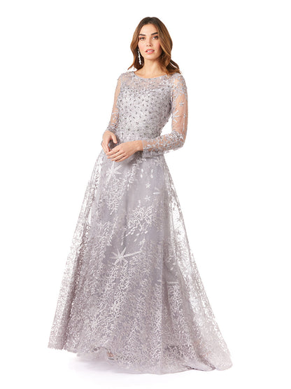 Lara Dresses 29759 Long Formal Lace Evening A Line Dress