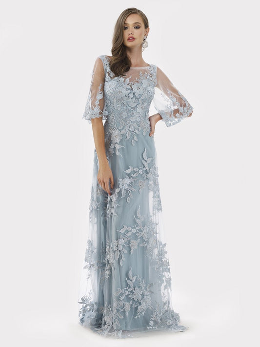 Lara Dresses 29772 Formal Long Lace Applique Mother of the Bride Dress