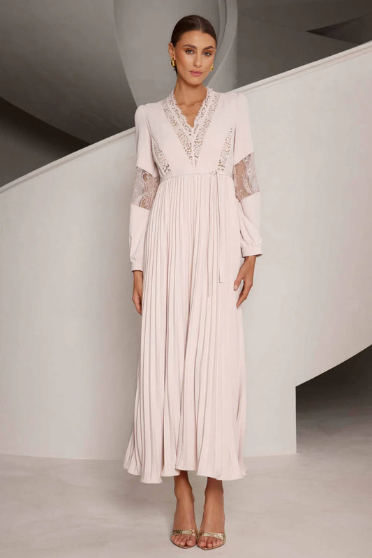 Leia Dress - Vintage Pink