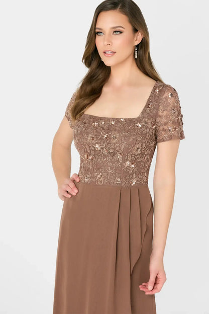 Cameron Blake CB794 Long A Line Mother of the Bride Dress