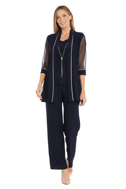 Long Mother of the Bride Pant Suit Formal R&M Richards 3024