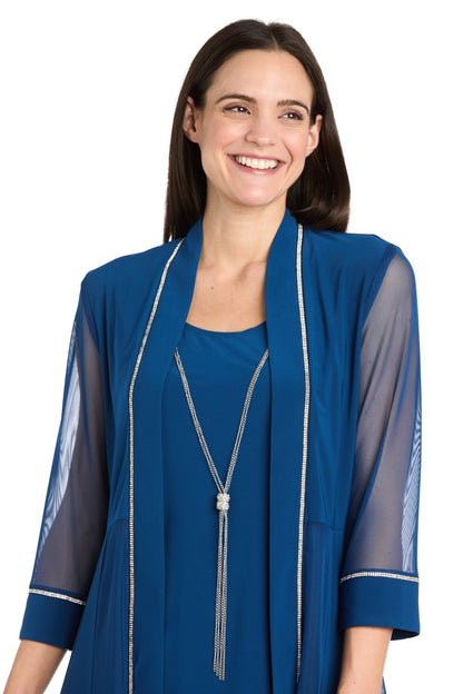 Long Mother of the Bride Pant Suit Formal R&M Richards 3024