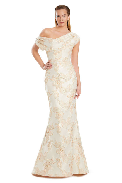 Alexander by Daymor 3044S25 Long Mermaid Formal Printed Dress
