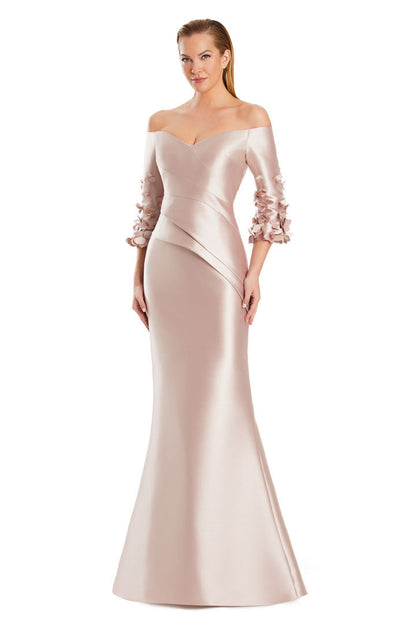 Alexander by Daymor 3049S25 Long Formal Mermaid Applique Dress