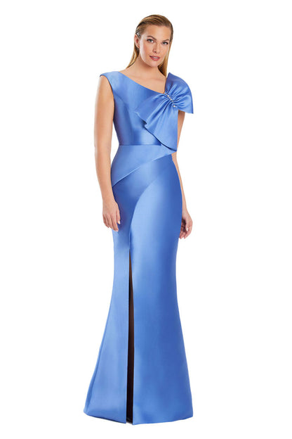 Alexander by Daymor 3055S25 Mermaid Long Formal Pleated Evening Dress