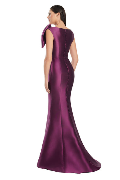 Alexander by Daymor 3055S25 Mermaid Long Formal Pleated Evening Dress