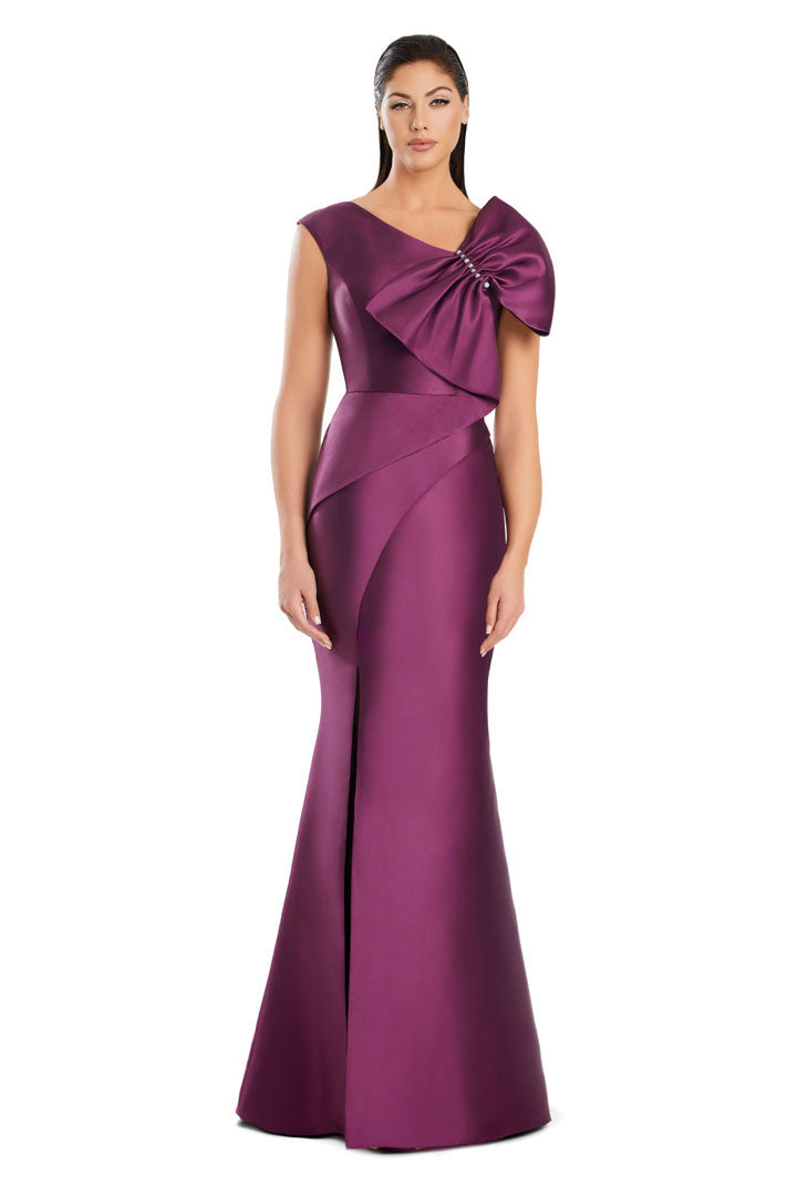 Alexander by Daymor 3055S25 Mermaid Long Formal Pleated Evening Dress